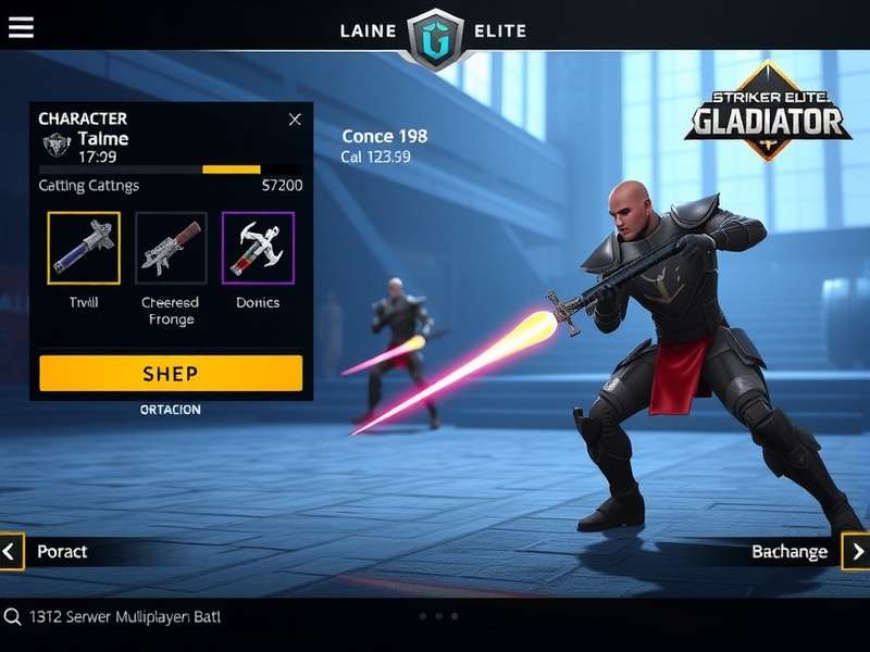 Striker Elite Gladiator Game Screenshot